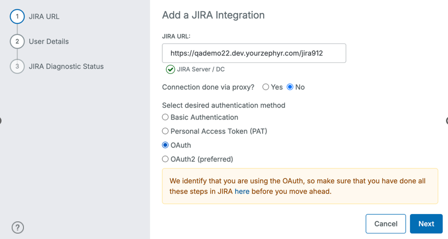Add a Jira Intergration Add a Jira Intergration