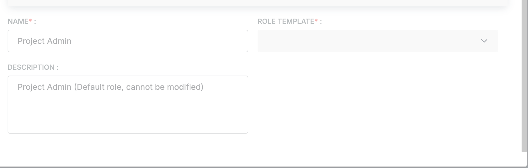 Project Admin Project Admin