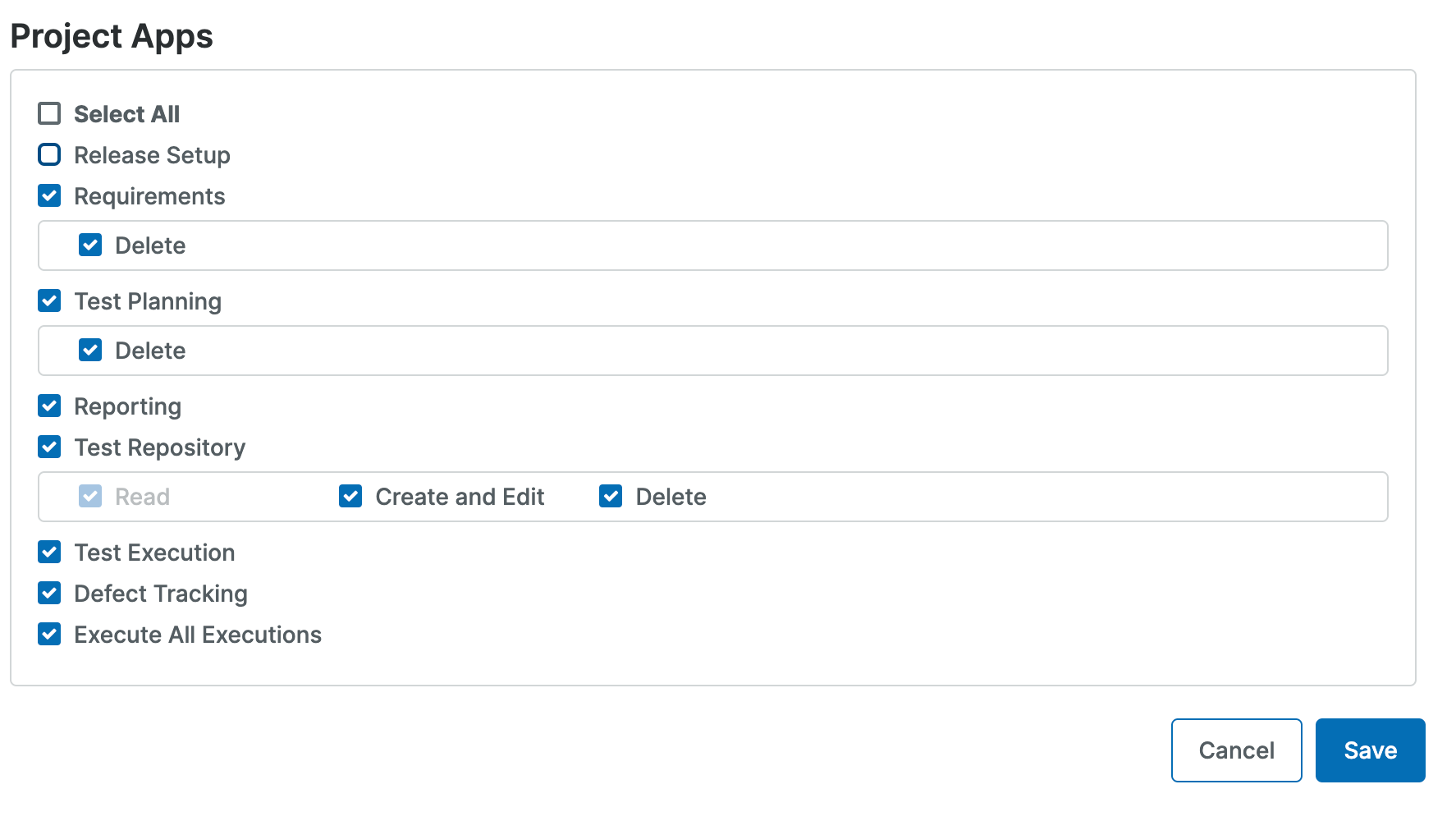 Project Template Role Project Template Role